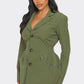 TAILORED UTILITY BLAZER DRESS Wäre Rare Fashion