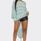 Oversized Knit Asymmetrical Sweater Athina