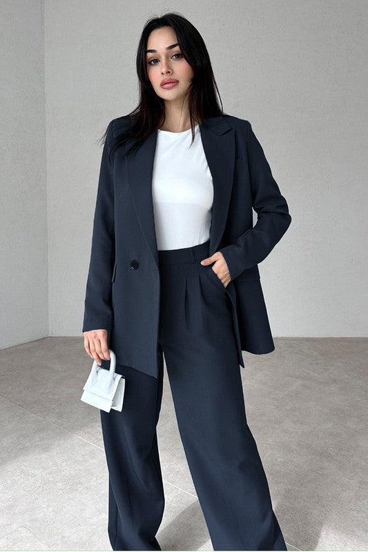 CLASSIC BLAZER SUIT SET