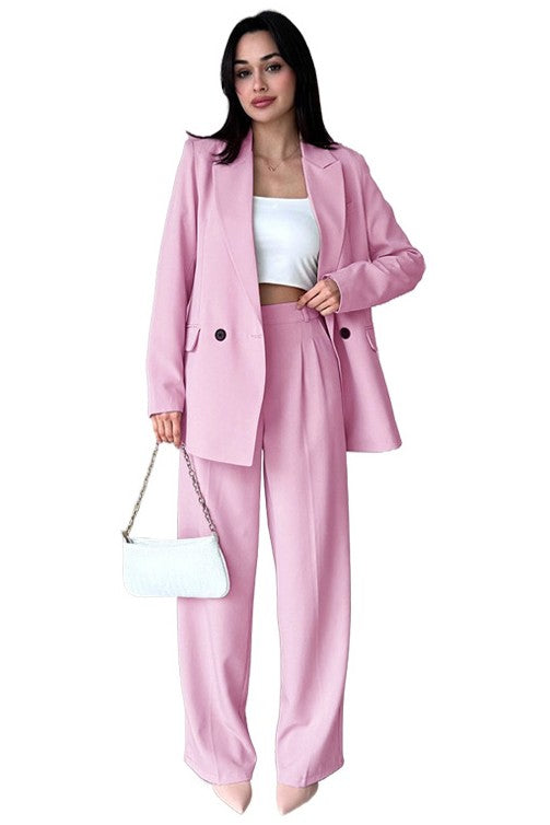 CLASSIC BLAZER SUIT SET