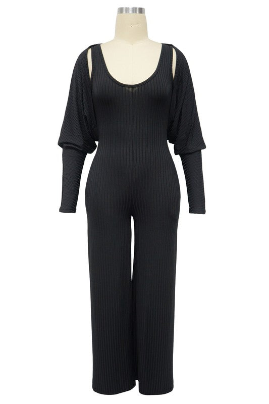 WOMEN TWO PIECE JUMPSUIT SET By Claude