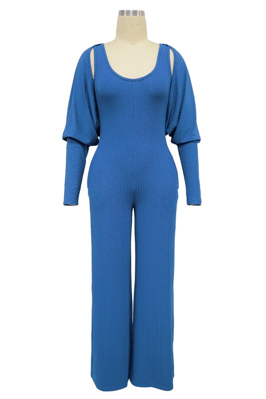 WOMEN TWO PIECE JUMPSUIT SET By Claude