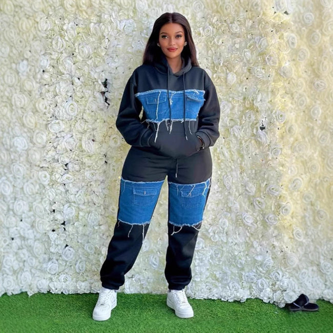 Fashion Casual Set Loose All-match Retro YNIQUE