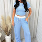 CONTRAST RELAXED PANT SET Wäre Rare Trend