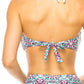TWO PIECE FLORAL PRINTS CRISS CROSS HALTER BIKINI Wäre Rare Fashion