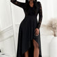 Lace High-Low V-Neck Dress Wäre Rare Trend
