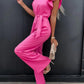 RUFFLED CAP SLEEVE JUMPSUIT Wäre Rare Trend