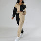 COLOR  BLOCK SWEAT SUIT WARE RARE JUSA