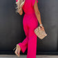 RUFFLED CAP SLEEVE JUMPSUIT Wäre Rare Trend