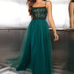 Lace-Up Backless Mesh Dress Wäre Rare Trend