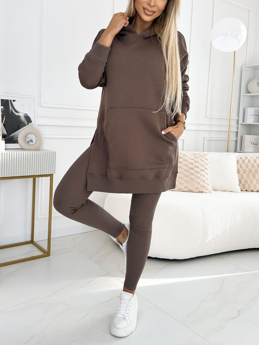 Sporty Hooded Sweater Legging Set WARE RARE JUSA