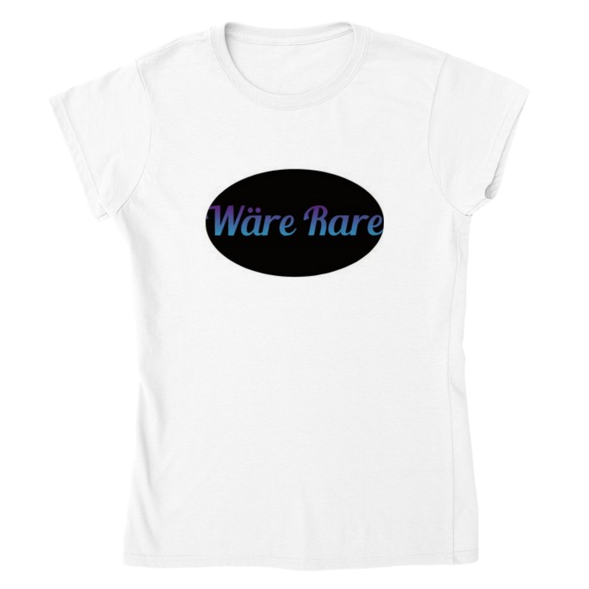 Classic Womens Crewneck T-shirt Wäre Rare