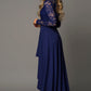 Lace High-Low V-Neck Dress Wäre Rare Trend