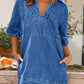 HALF DENIM DRESS Wäre Rare Trend