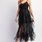 LOVELY TULLE MIDI CROCHET DRESS Wäre Rare Fashion