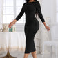 BOAT NECK MIDI DRESS Wäre Rare Trend