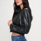 Zip Up Cropped Bomber Jacket Wäre Rare Trend