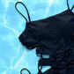 CUTOUT LACE-UP SWIMSUIT Wäre Rare Trend