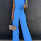 RUFFLED CAP SLEEVE JUMPSUIT Wäre Rare Trend
