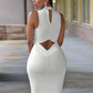 CUT OUT MOCK NECK DRESS Wäre Rare Trend
