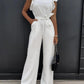 RUFFLED CAP SLEEVE JUMPSUIT Wäre Rare Trend