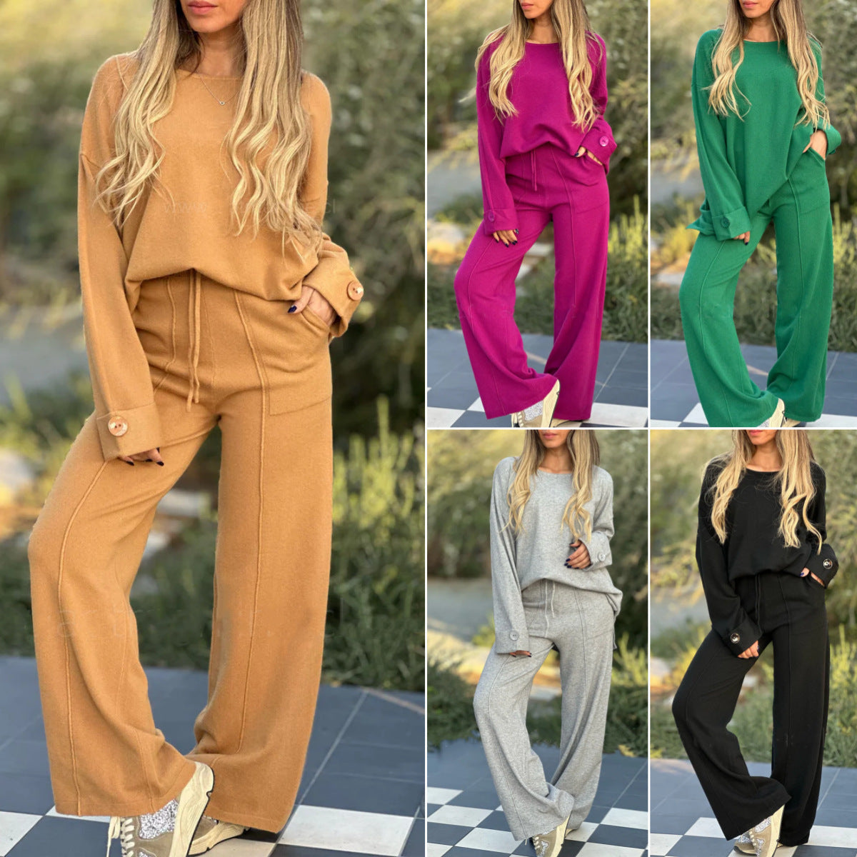 Casual Pants Set