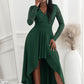 Lace High-Low V-Neck Dress Wäre Rare Trend
