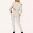 Drawstring Pocket Zipper Tracksuit