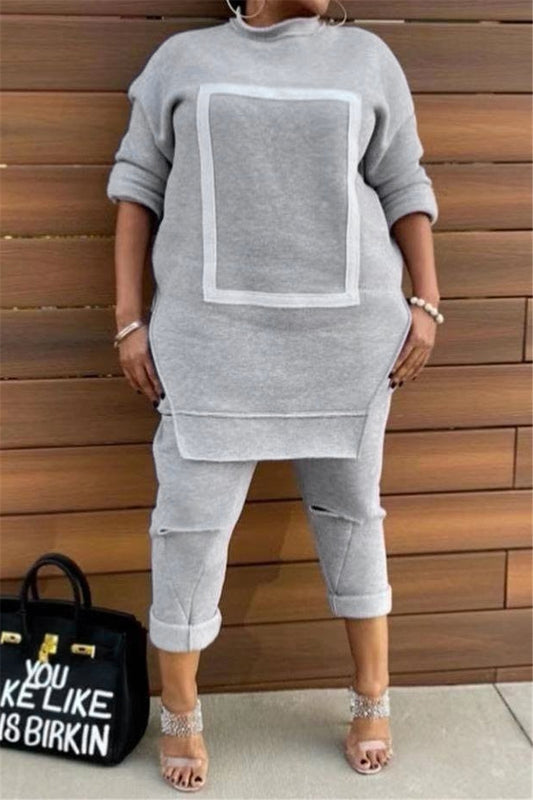 THE LOOSE TUNIC SWEATSUIT