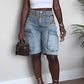 WOMEN FASHION DENIM SHORT By Claude