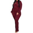 Plus + 2 Piece Shrug Bodycon Jumpsuit Fabulously Dressed Boutique