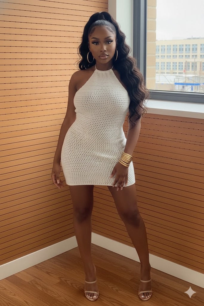 Crochet Halter Dress Wäre Rare