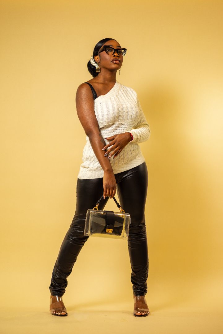 Sexy One Shoulder Sweater Wäre Rare