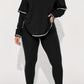 CONTRAST HOODED PANT SET WARE RARE GIRLY