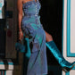 VINTAGE HAND WASHED BUTTON UP SLIT DRESS Wäre Rare Fashion