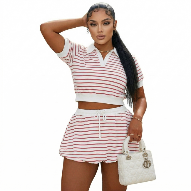 Striped Skort Set WARE RARE J