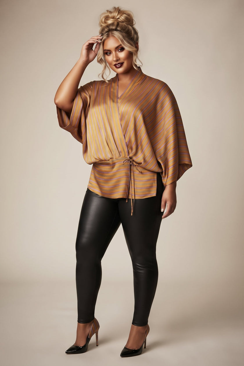Kimono-Size Wrap Top Wäre Rare