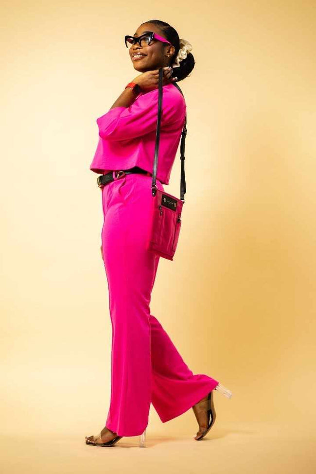MAGENTA PANT SET Wäre Rare Fashion