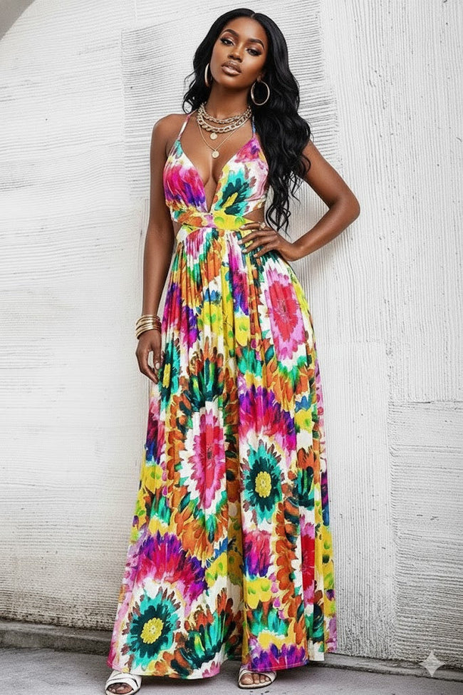 BACK TIE MAXI DRESS Wäre Rare Fashion