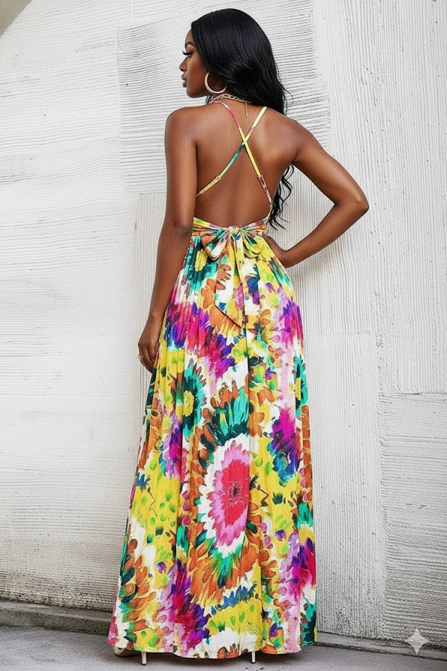 BACK TIE MAXI DRESS Wäre Rare Fashion