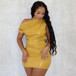 Crossbody Sheath Dress Women Clothing Sexy Nightclub Dress Lady Ros