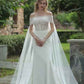 Plunging V-neck Beaded Wedding Dress Wäre Rare