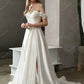 Satin A-Line Bridal Gown Wäre Rare