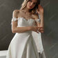 Satin A-Line Bridal Gown Wäre Rare