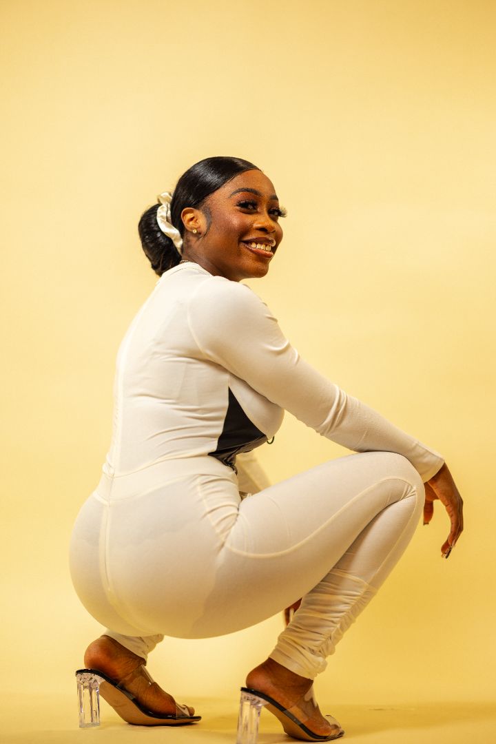 Leather Corset Jumpsuit Wäre Rare