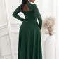Lace High-Low V-Neck Dress Wäre Rare Trend