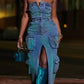 VINTAGE HAND WASHED BUTTON UP SLIT DRESS Wäre Rare Fashion