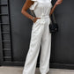 RUFFLED CAP SLEEVE JUMPSUIT Wäre Rare Trend