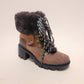VINI-FUR COMBAT BOOTIES Let's See Style