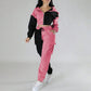 COLOR  BLOCK SWEAT SUIT Ninexis